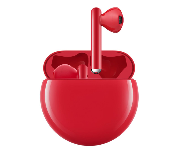 Huawei FreeBuds 3 czerwony - 539111 - zdjęcie